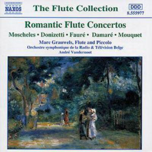 Various Composers Romantic Flute Concertos (Vandernoot, Grauwels) (CD) Album
