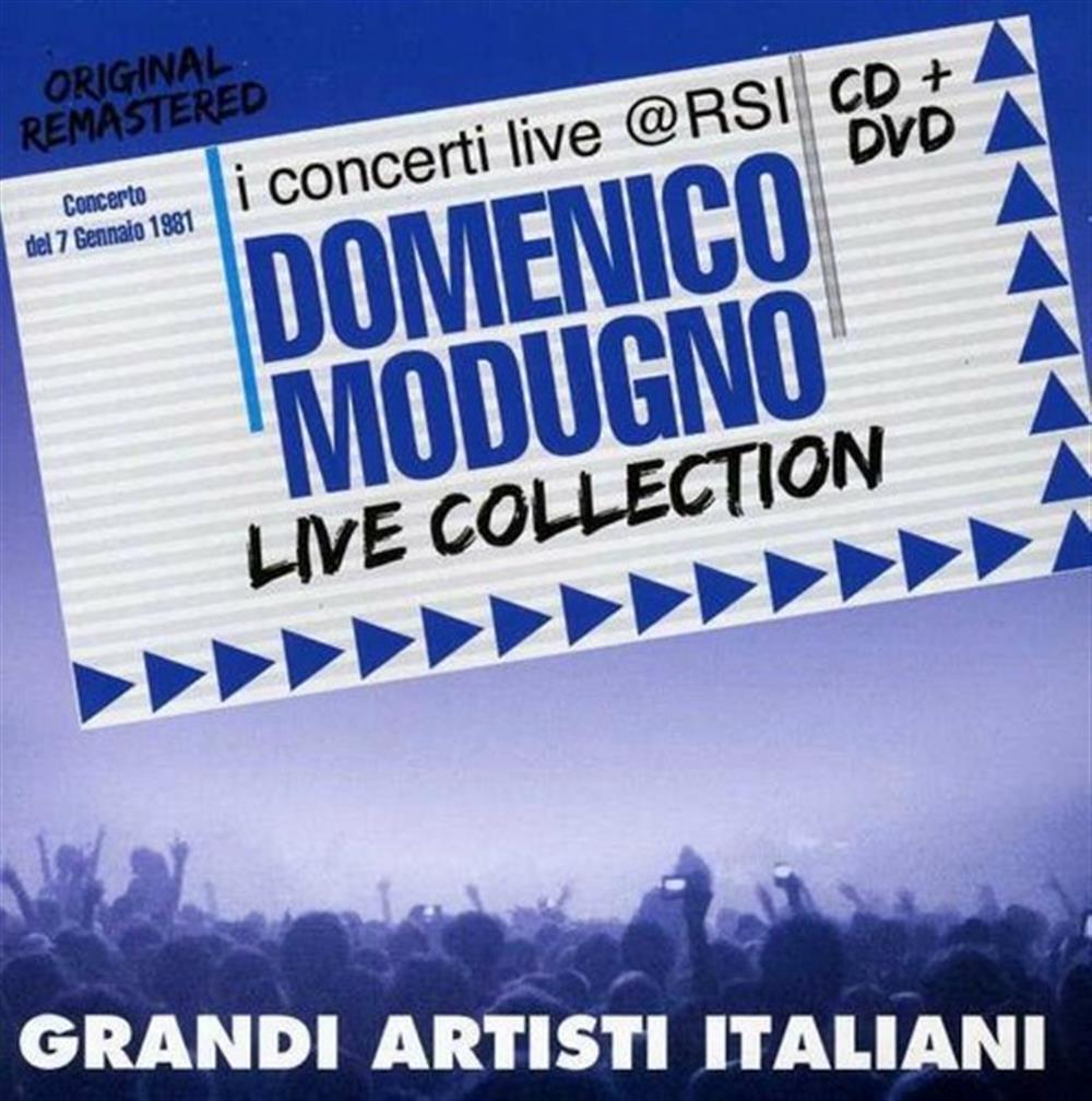 Live Collection (Cd+Dvd) - Domenico Modugno (Audio Cd)