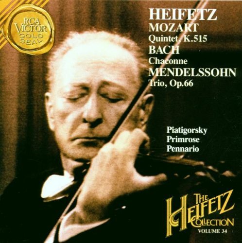 Mozart, Wolfgan The Heifetz Collection, Volume 34 - Mozart: Quintet, K.515/ (CD)