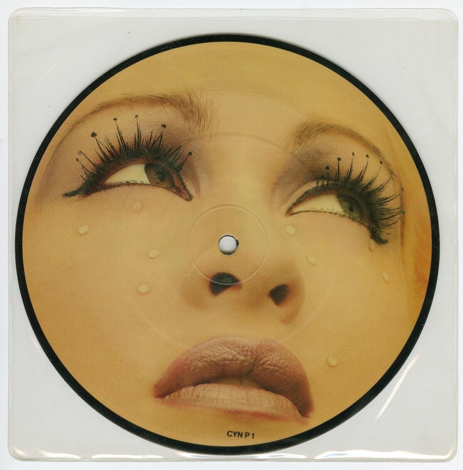 CYNDI LAUPER - WHAT'S GOING ON VINYL PICTURE DISC,7",45 GIRI,L.E.