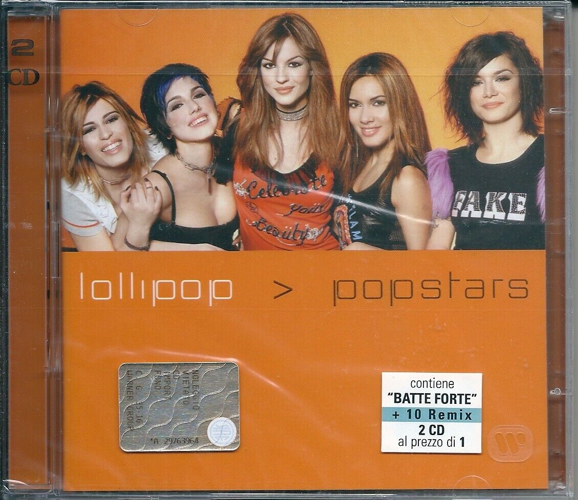 Lollipop. Popstars (2001) 2CD NUOVO Batte forte. Don't leave me now. Maniac.