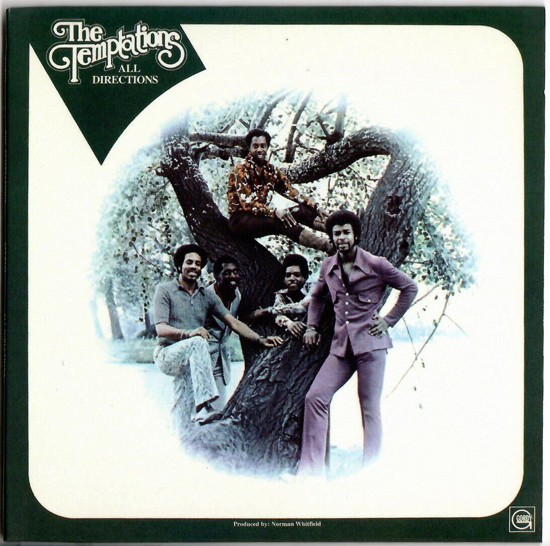 The Temptations ‎– All Directions - CD HDCD - Limited Edition Vinyl Replica Mint
