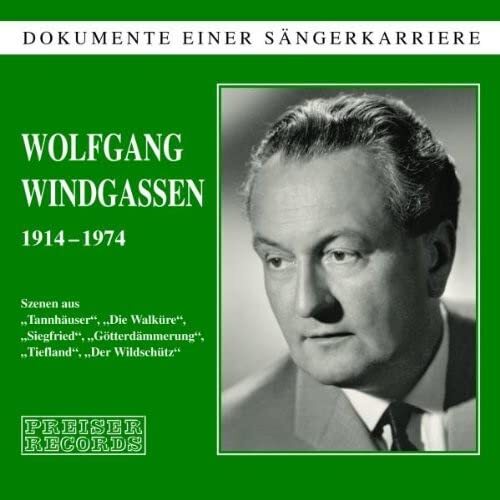 WAGNER,R. Wolfgang Windgassen (CD)