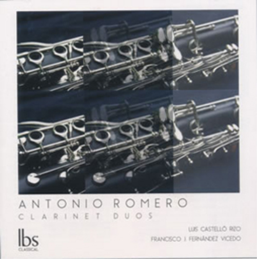 Antonio Romero Antonio Romero: Clarinet Duos (CD) Album