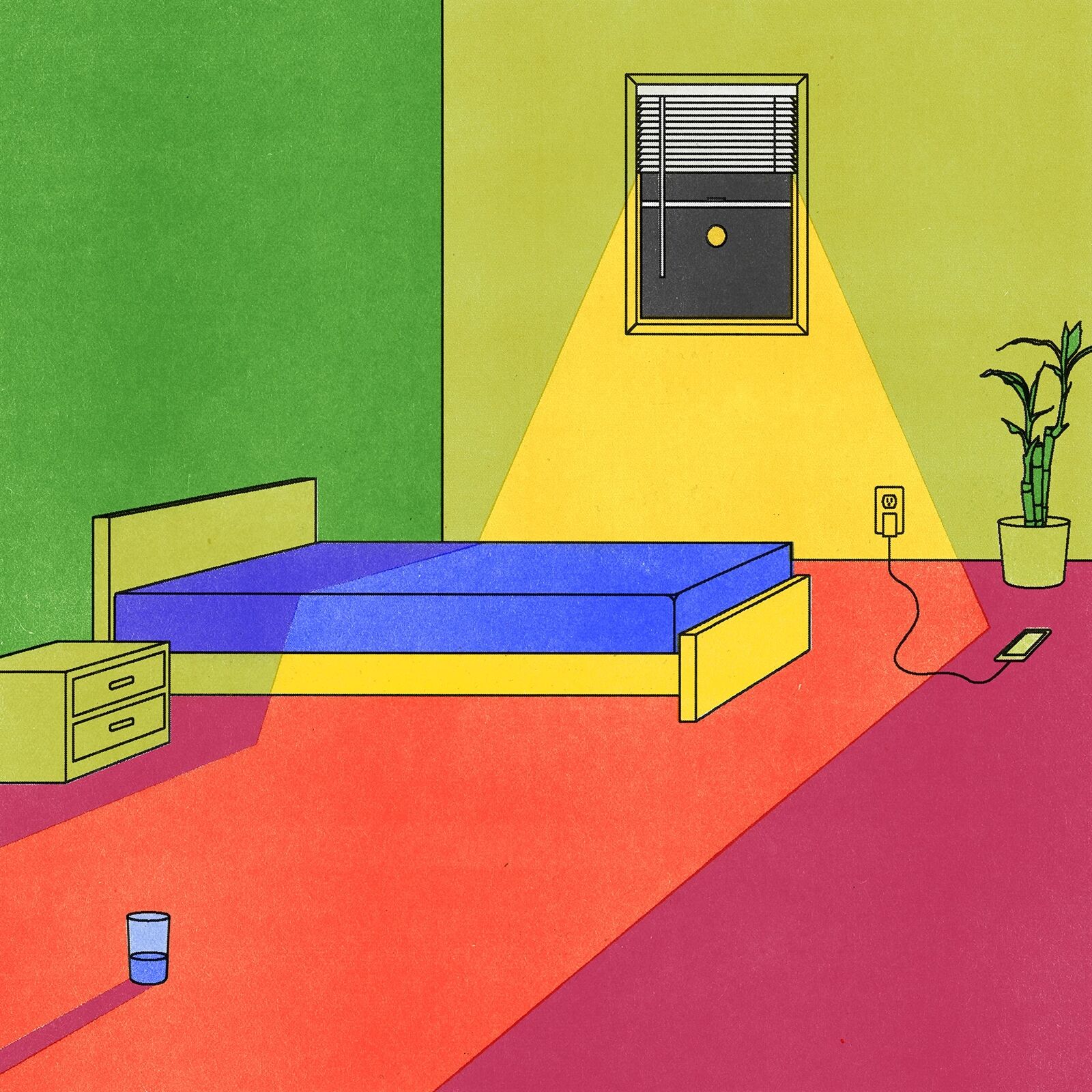 Yot Club Off The Grid - Orange/red (Vinyl LP)