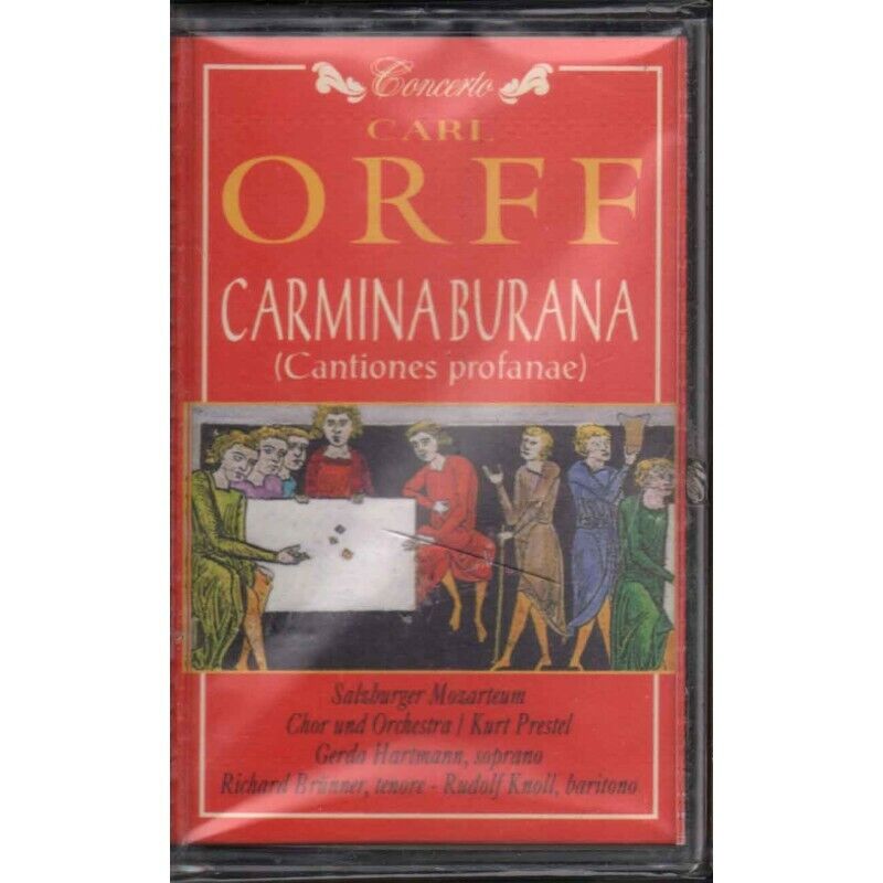 Carl Orff MC7 Carmina Burana Nuova Sigillata 8004883585175