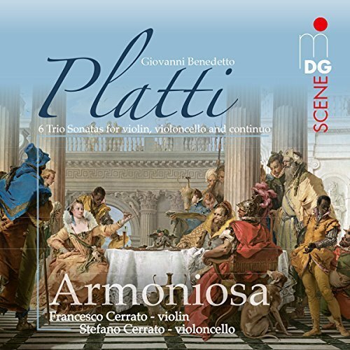Giovanni Platti Platti: 6 Trio Sonatas for Violin, Violoncello and Continuo (CD)