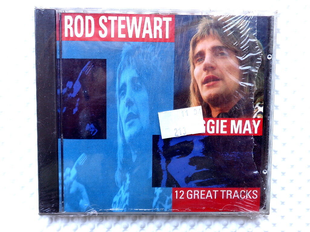 ROD STEWART  -  MAGGIE MAY  -  12 GREAT TRACKS  -  CD NUOVO E SIGILLATO