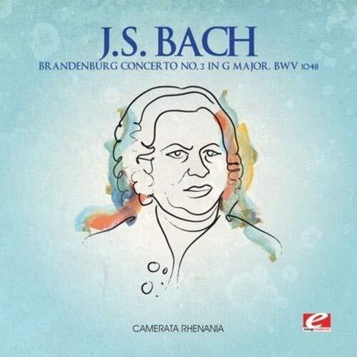 Johann Sebastian Bach BRANDENBURG CONCERTO NO. 3 IN G MAJOR, BWV 1048 (CD)