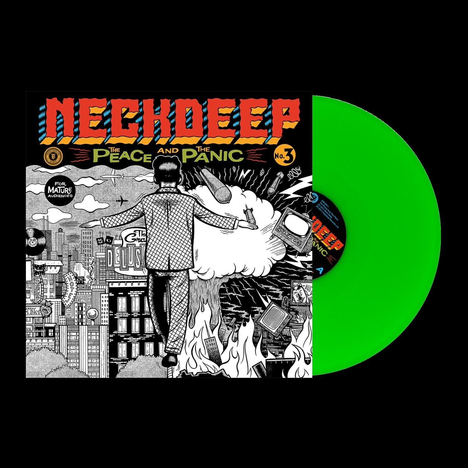 Neck Deep The Peace and the Panic (Vinyl LP) 12" Album Coloured Vinyl