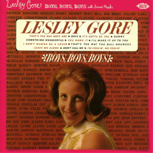 Lesley Gore Boys, Boys, Boys (CD) Album