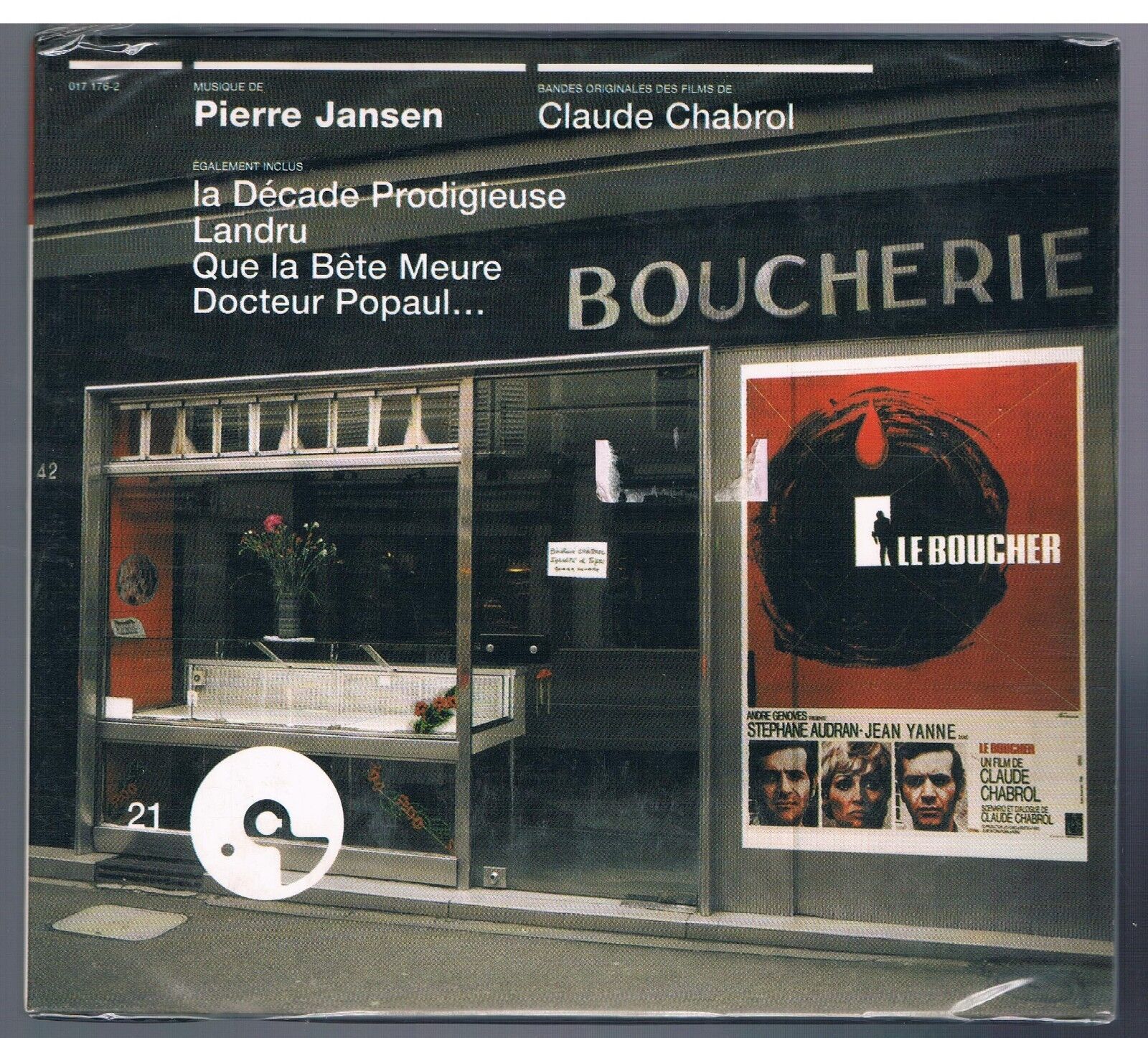 LA BOUCHER  PIERRE JANSEN  CLAUDE CHABROL OST CD F.C. SIGILLATO!!!