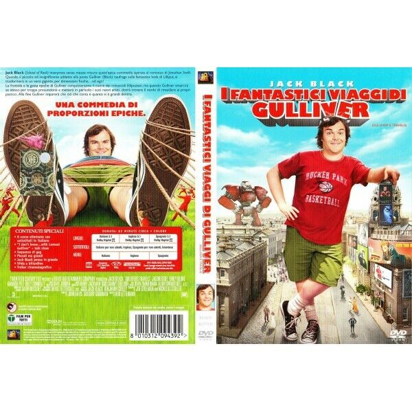 DVD JACK BLACK- I FANTASTICI VIAGGI DI GULLIVER 8010312094392