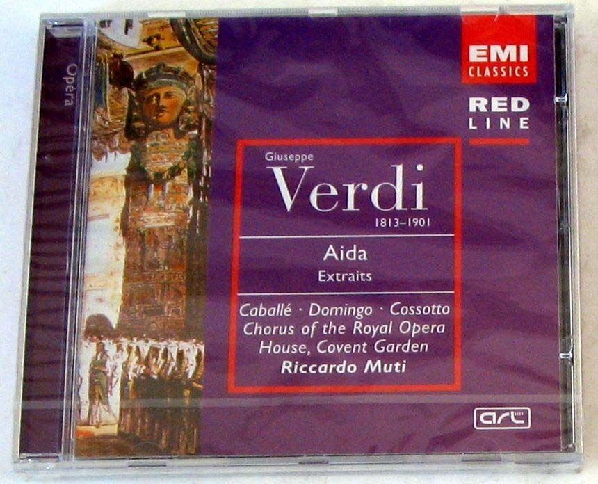 AIDA extraits - CABALLE' / DOMINGO - COVENT GARDEN / MUTI- CD Sealed