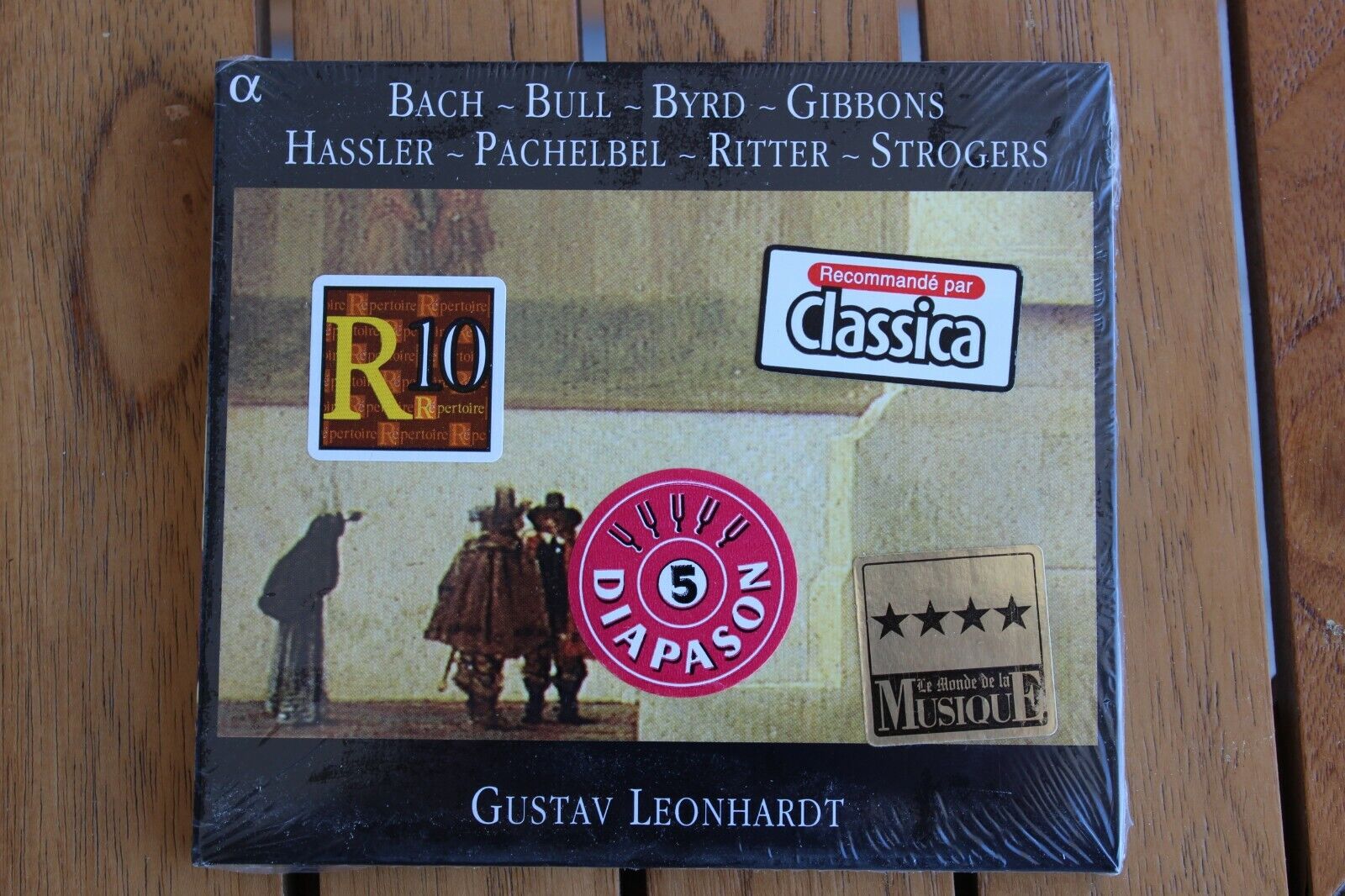 Gustav Leonhardt:CLAVICEMBALO-Bach-Bull-Byrd-Gibbons 2004