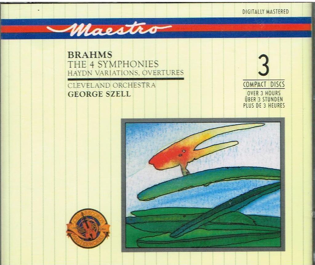 Brahms: Le Quattro Sinfonie (The 4 Symphonies) / George Szell, Cleveland O. - CD