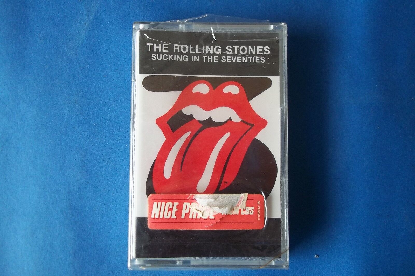 ROLLING STONES "SUCKING IN THE SEVENTIES " MC TAPE 1981 SEALED