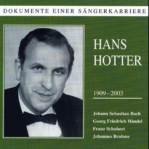 Hans Hotter Sings (CD) Album