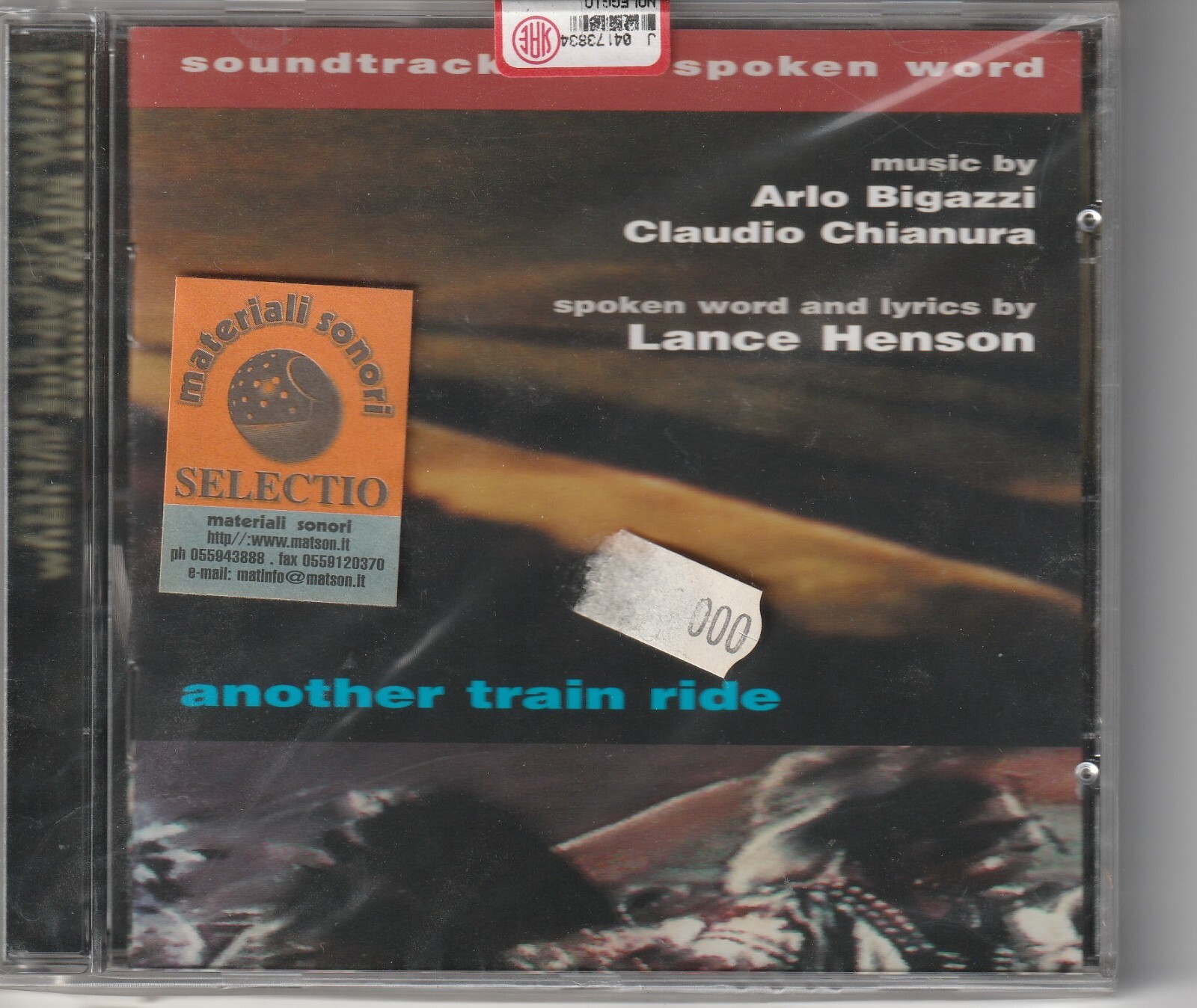Arlo Bigazzi / Claudio Chiuanura   * Another train ride *  CD NUOVO SIGILLATO