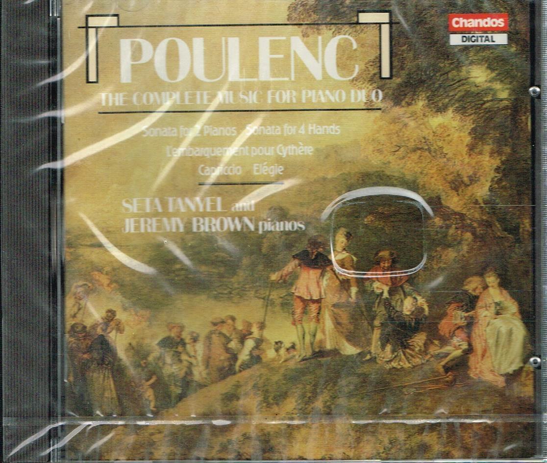 Poulenc: Musica Completa Per Due Pianoforti / Seta Tanyel, Jeremy Brown - CD