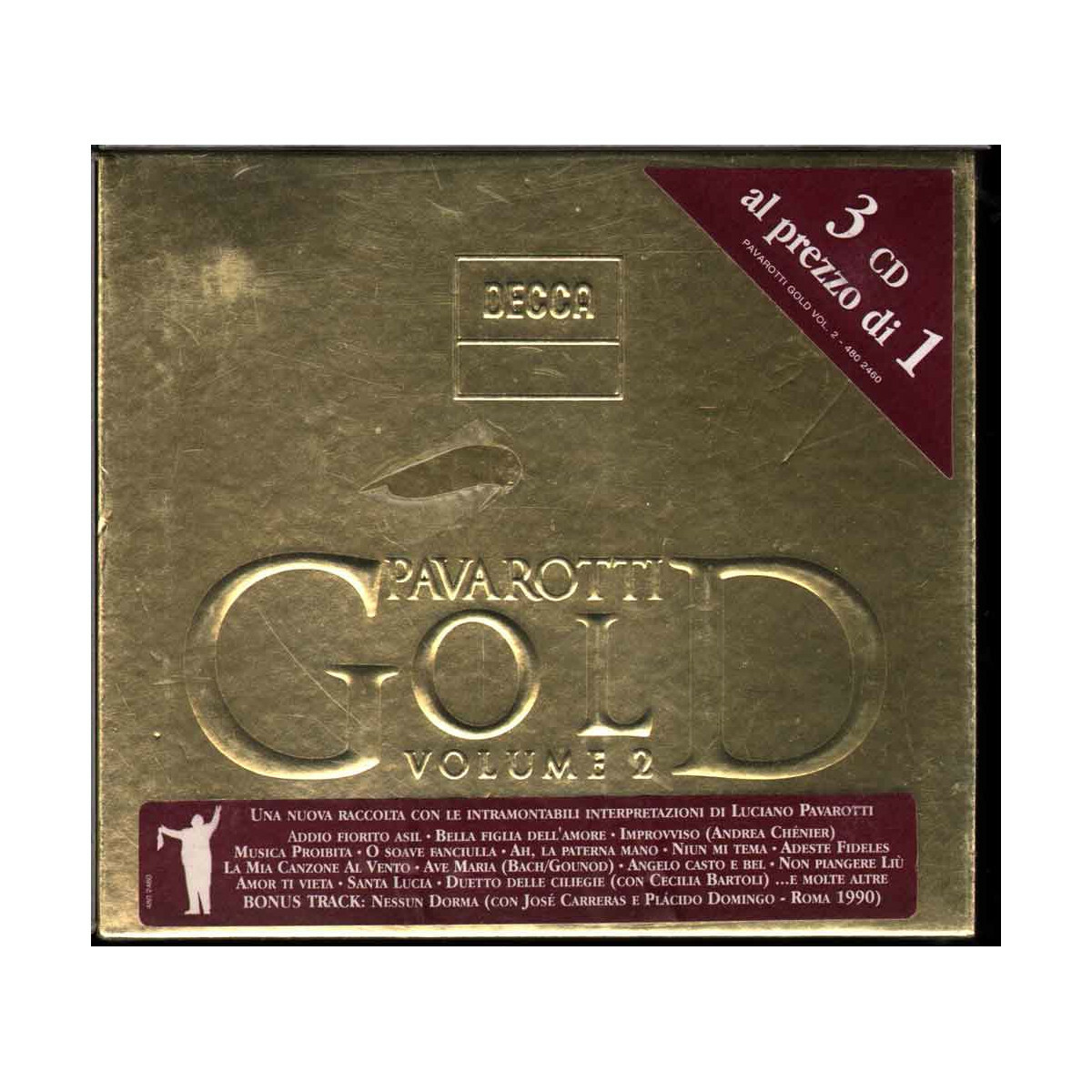 Luciano Pavarotti CD Pavarotti Gold Vol. 2 / Decca Sigillato 0028948024605