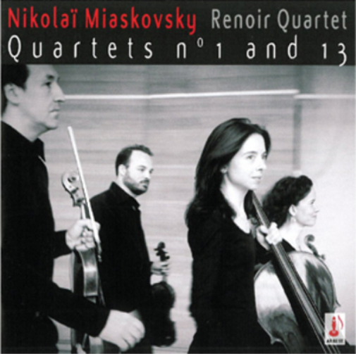 Nikolai Miaskovsky Nikolai Miaskovsky: Quartets No. 1 and 13 (CD) Album