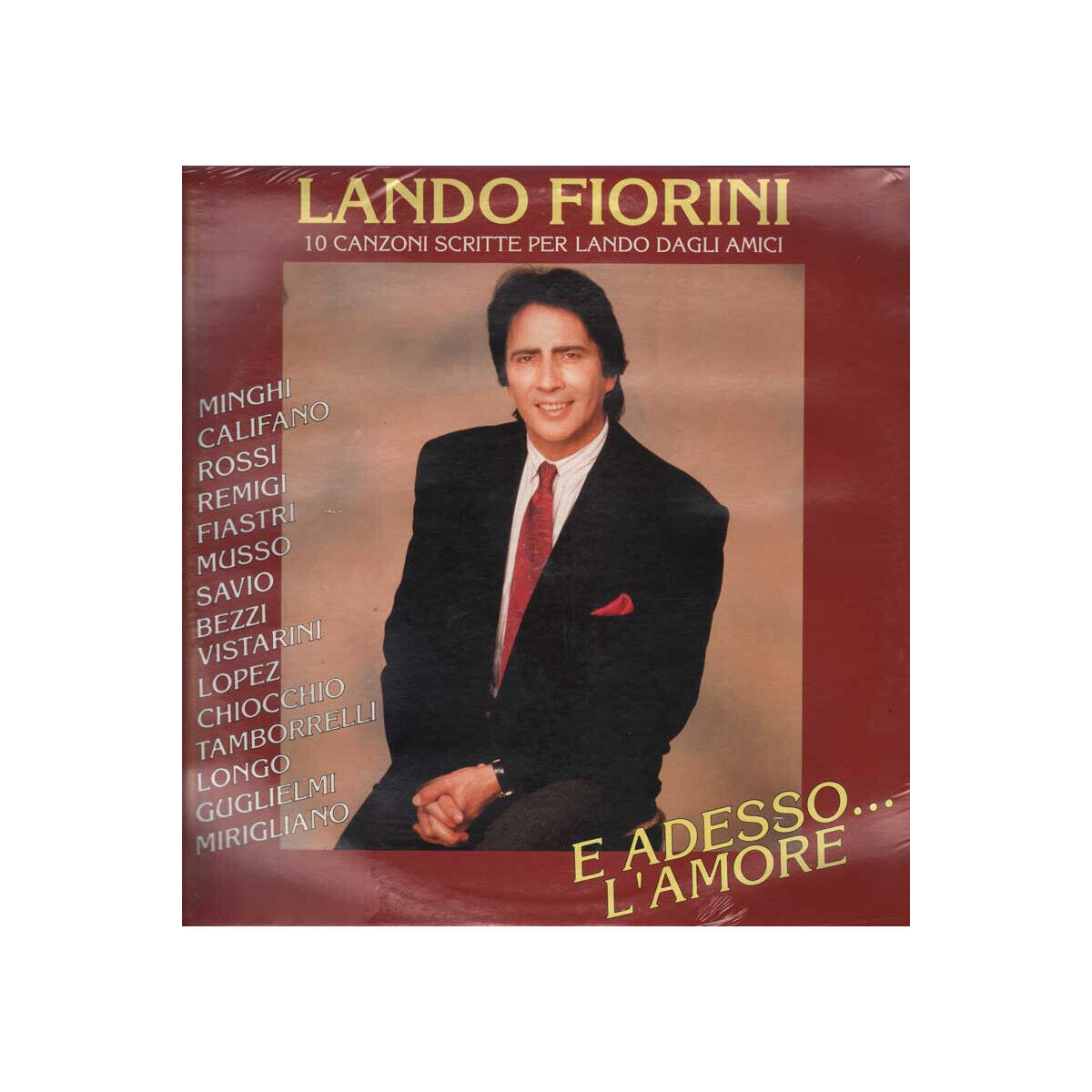 Lando Fiorini Lp Vinile E Adesso L'Amore SAAR LPSR 7011 Sigillato