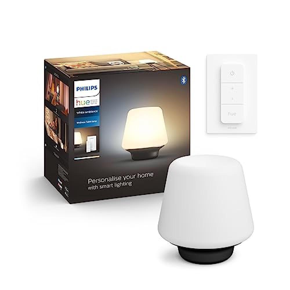 (TG. 1 Unit  (Confezione da 1)) Philips Hue White Ambiance Wellner, Lampada da T