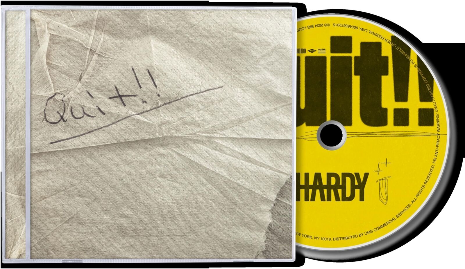 HARDY Quit!! (CD)