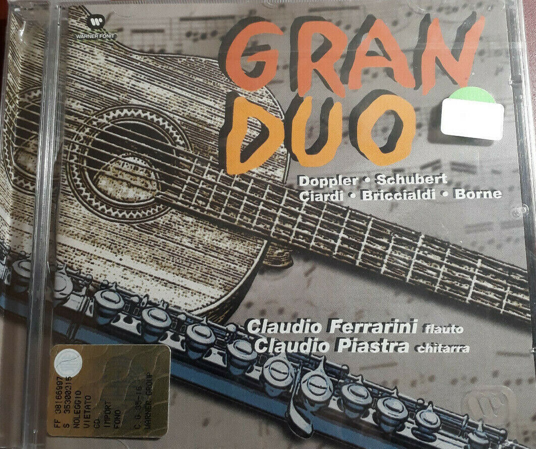GRAN DUO FERRARINI PIASTRA- GRAN DUO *CD BRAND NEW SEALED NUOVO SIGILLATO RARE