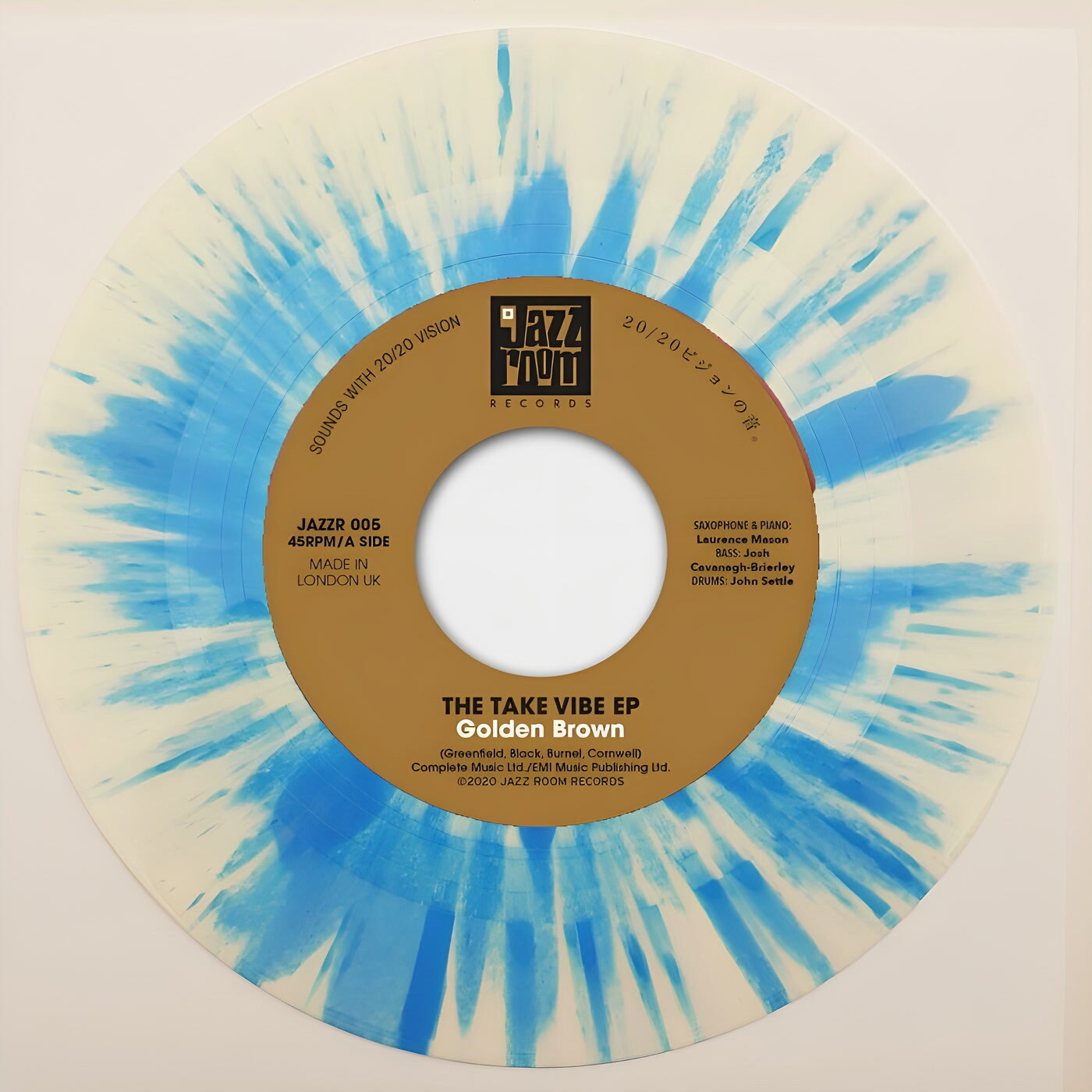 Take Vibe Golden Brown (Vinyl LP) 7" Single