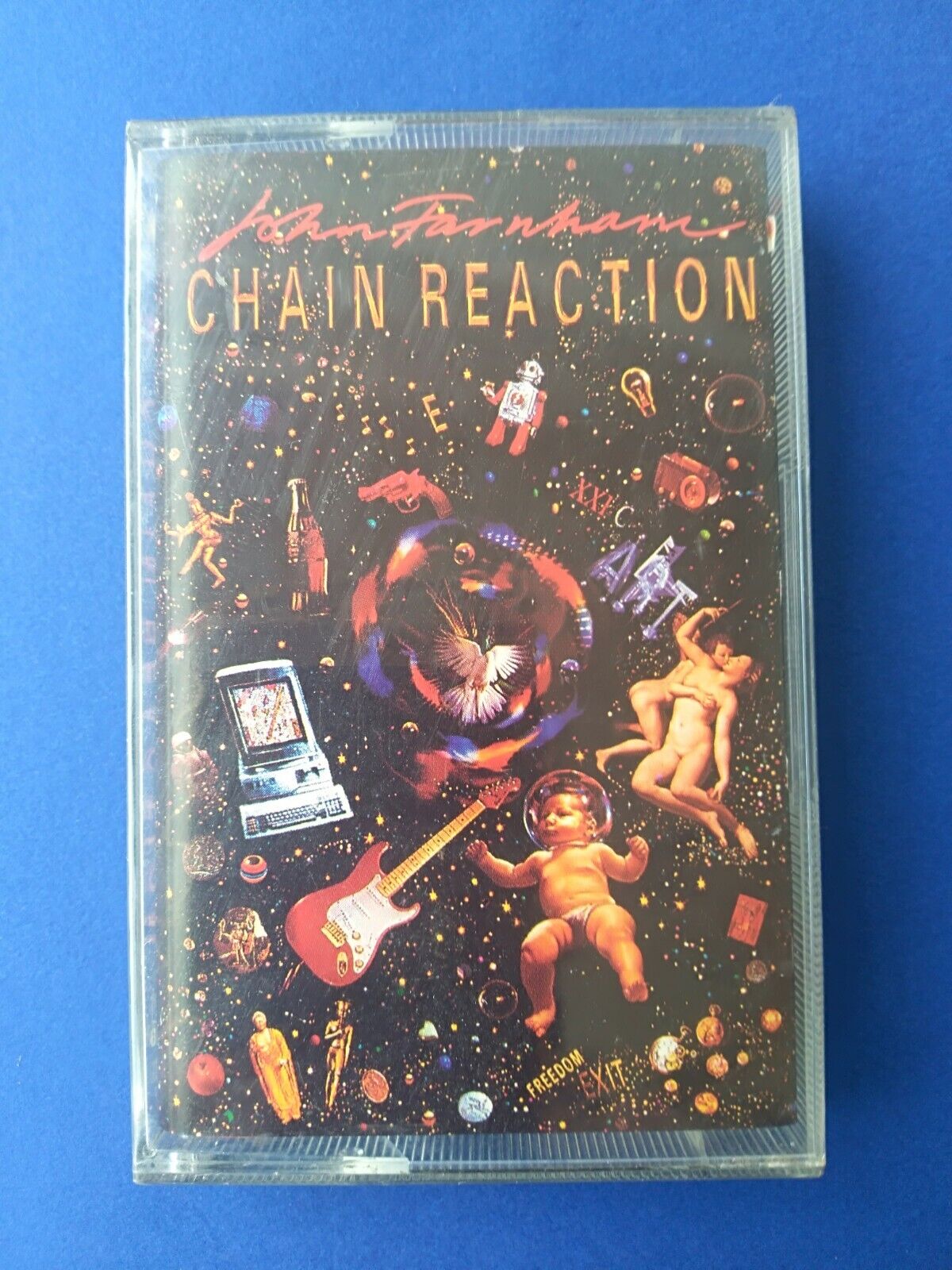 JOHN FARNHAM " CHAIN REACTION " MC K7 SEALED/SIGILLATA