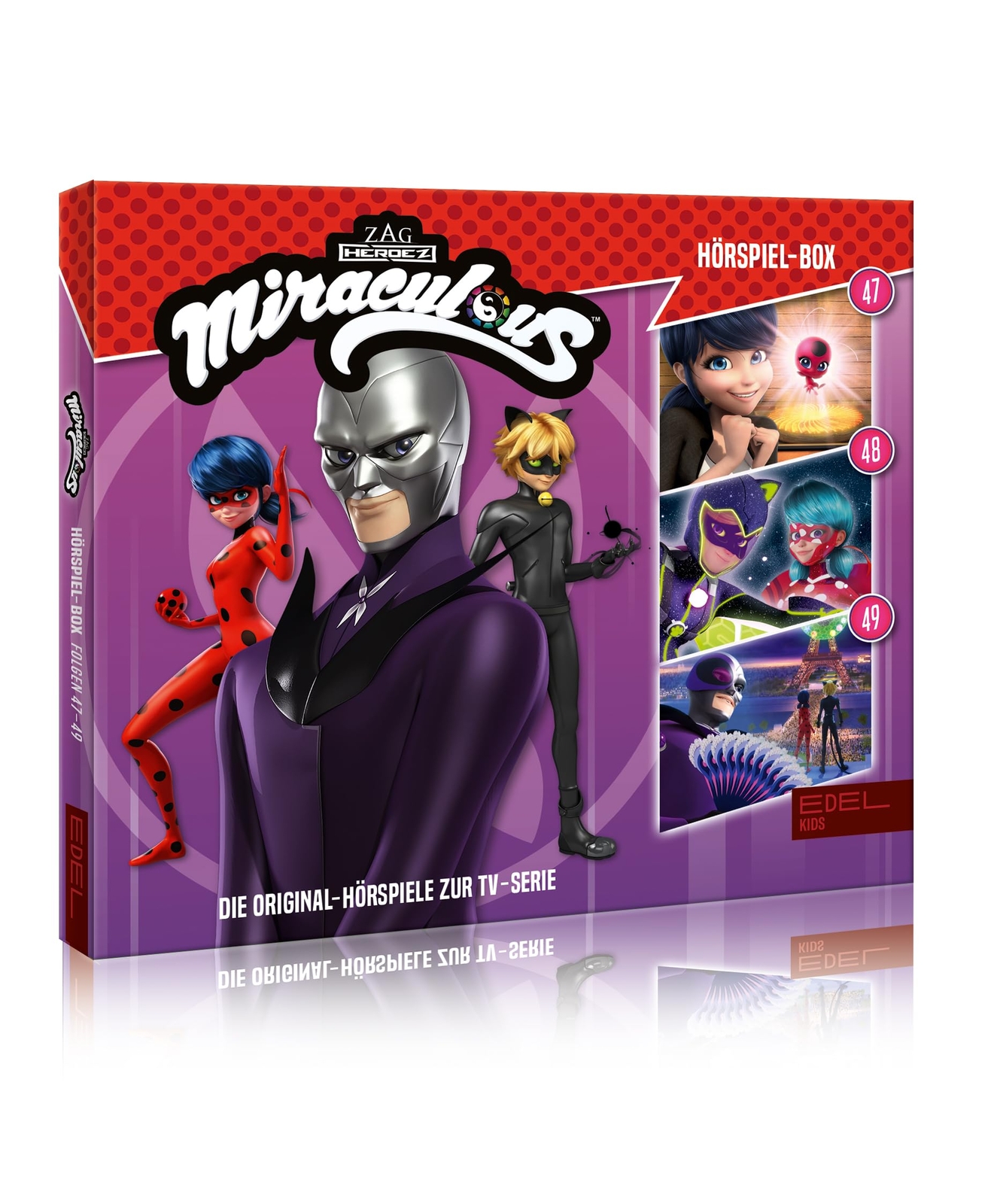 Miraculous Miraculous: Hörspiel-Box (Folge 47-49) - Die Original-Hörspiele  (CD)