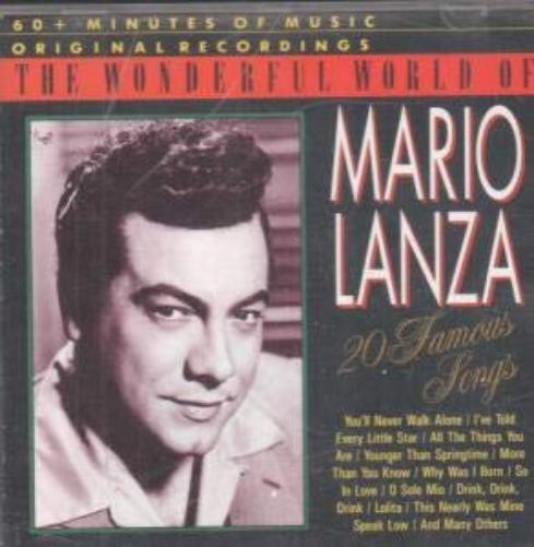 Mario Lanza Mario Lanza - The Wonderful World of Mario Lanza (CD)