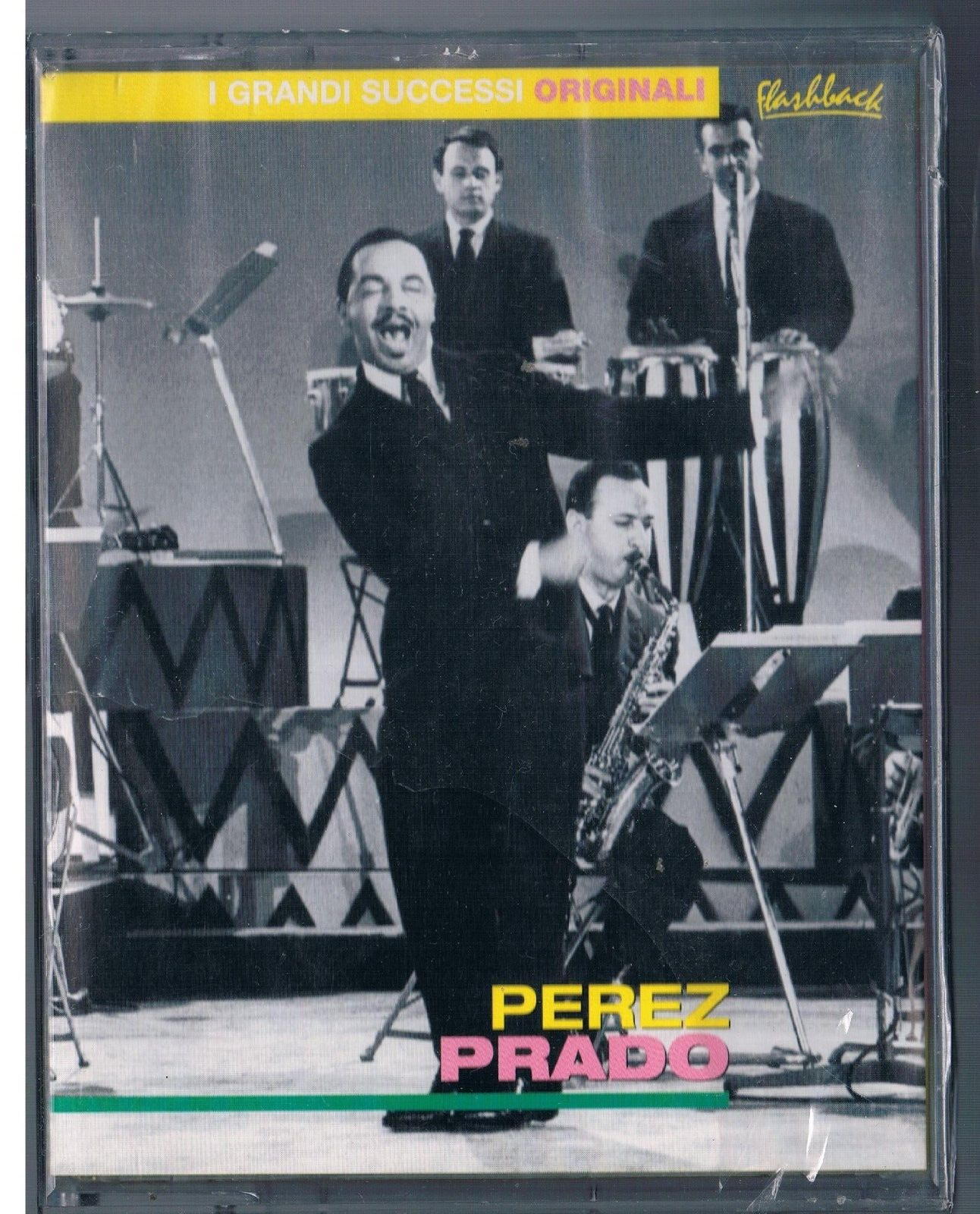 PEREZ PRADO I GRANDI SUCCESSI FLASHBACK MC K7 DOPPIA MUSICASSETTA SIGILLATA!!!