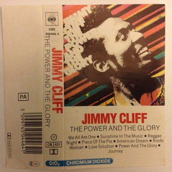 Jimmy Cliff – The Power And The Glory MC K7 TAPE 1983 CBS 4504464 SEALED/SIGILLA