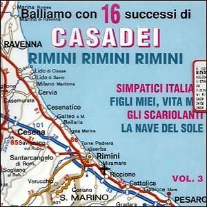 RAOUL CASADEI - CASADEI: BALLIAMO CON 16 SUCCESSI  CD