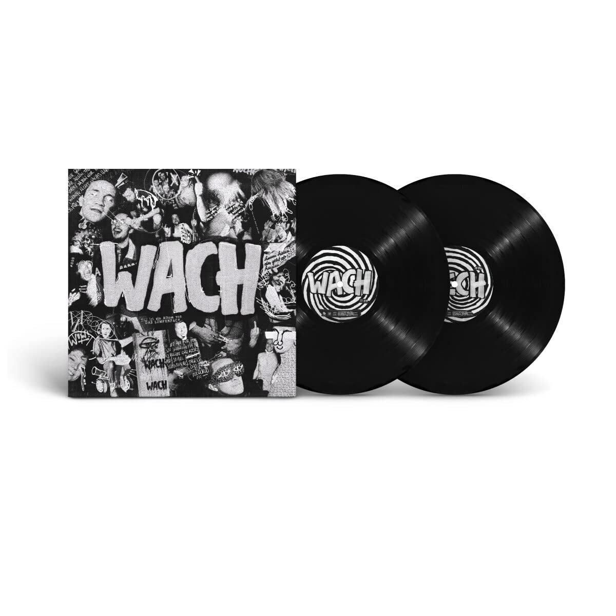 Das Lumpenpack Schwarze 140G 2LP mit „Glow In The Dark“ Cover im Gate (Vinyl LP)