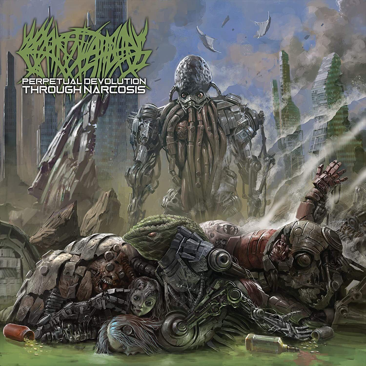 Crepitation Perpetual Devolution Through Narcosis (CD) Album with DVD