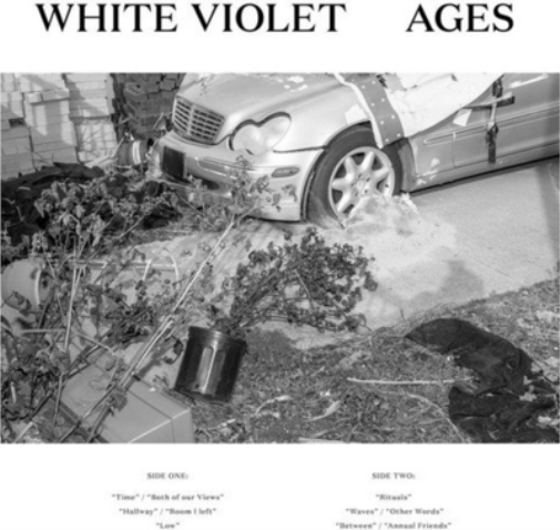 White Violet Ages (Vinyl LP) 12" Album (Clear vinyl)