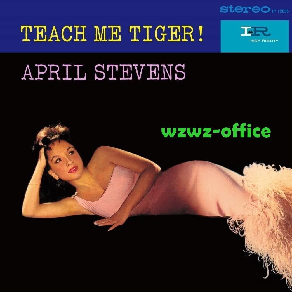 April Stevens Jazz/Pop Vocal NUOVO CD "Teach Me Tiger" Copertina in carta...