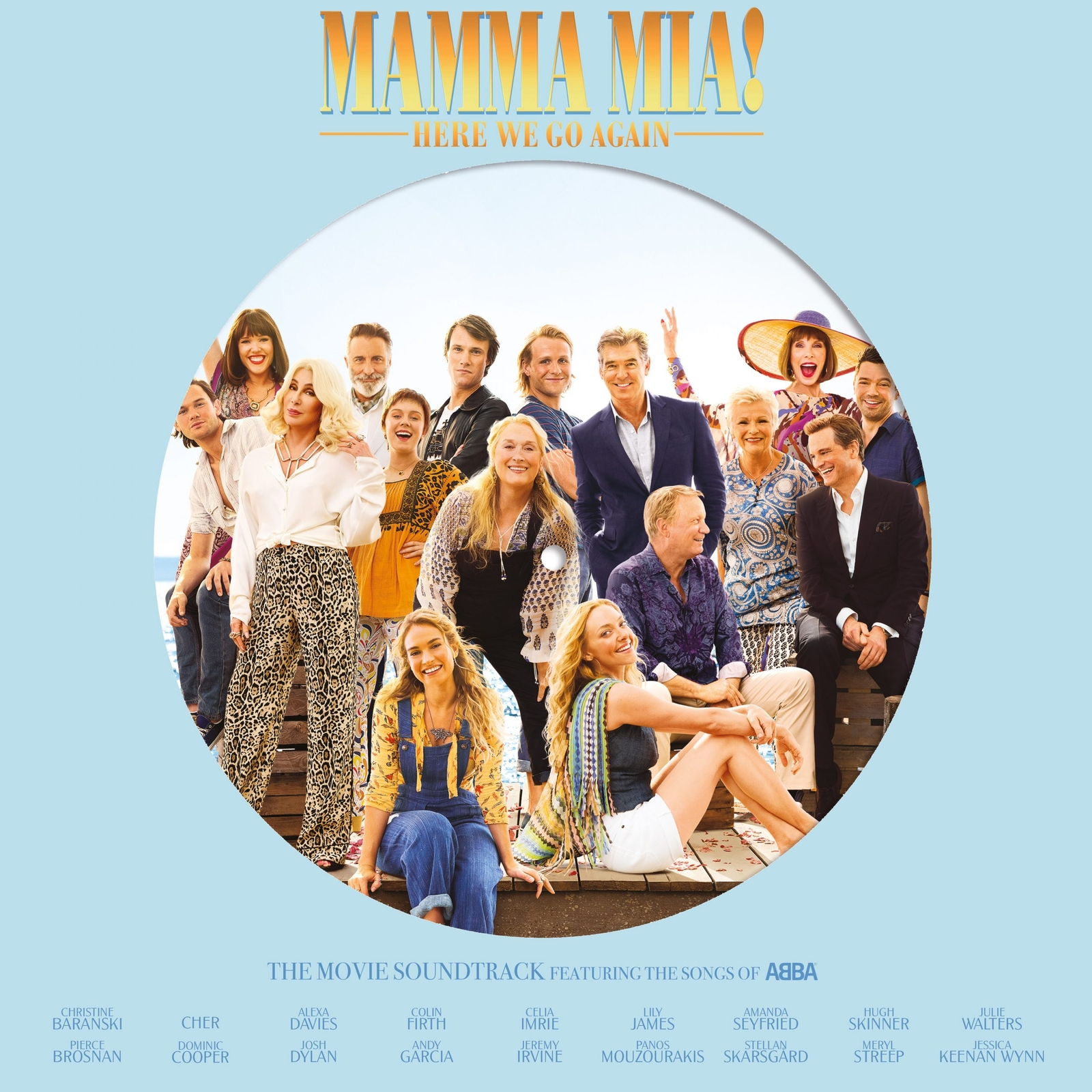 Various Artists Mamma Mia! Here We Go Again (Vinyl LP) 12" Album Picture Disc