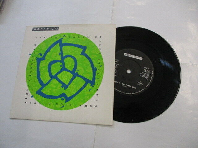 SIMPLE MINDS - THE AMSTERDAM EP - 7" VINYL UK PRESS NEW CONDITION 1989