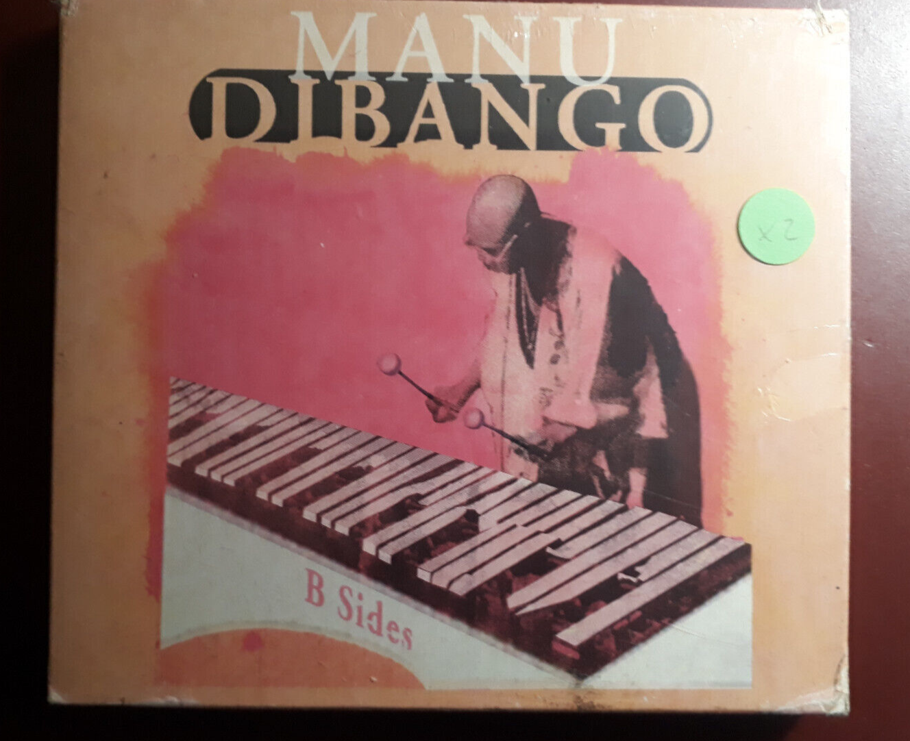 MANU DIBANGO- B SIDES*2 CD BRAND NEW STILL SEALED NUOVO SIGILLATO RARE