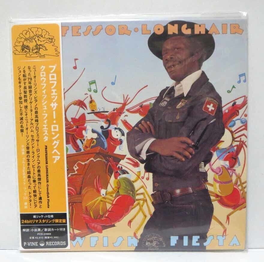 IL PROFESSOR LONGHAIR CRAWFISH FIESTA GIAPPONE MINI LP CD