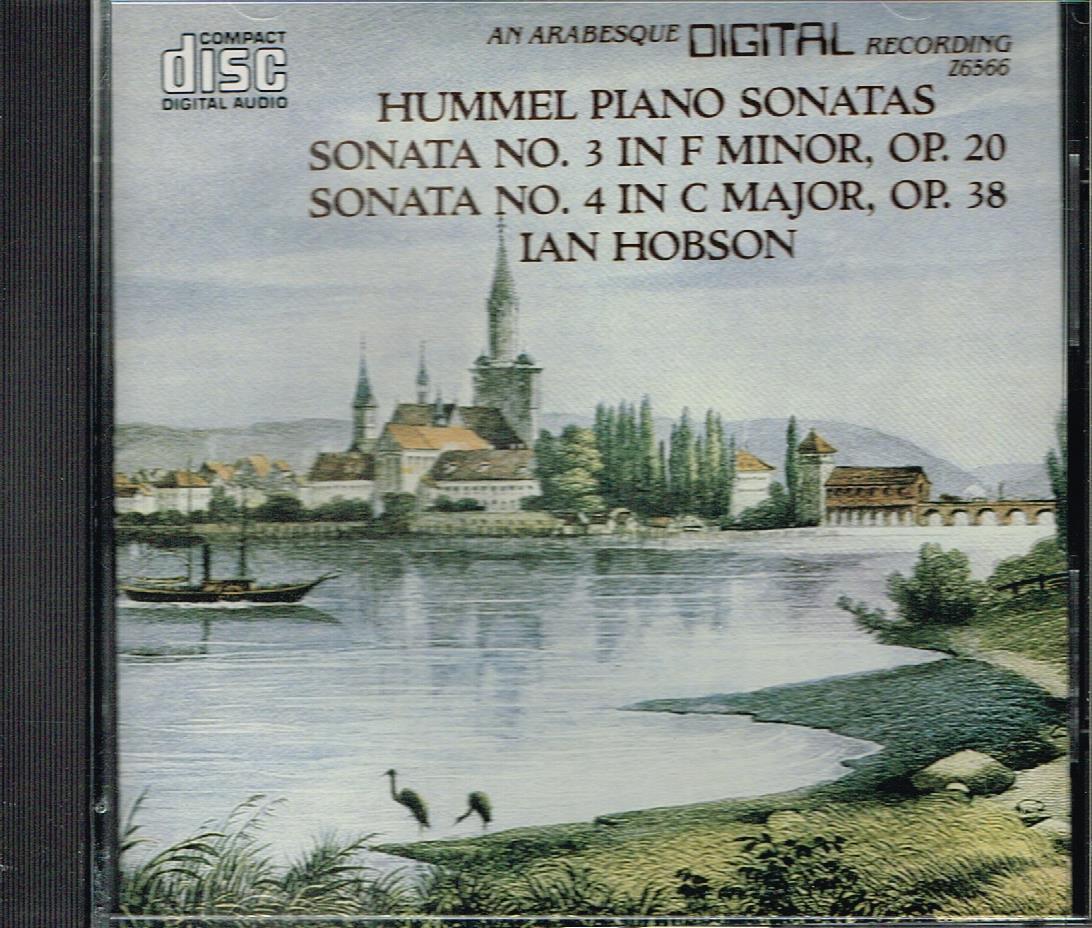 Hummel: Sonate Per Pianoforte N. 3 & 4 / Ian Hobson - CD