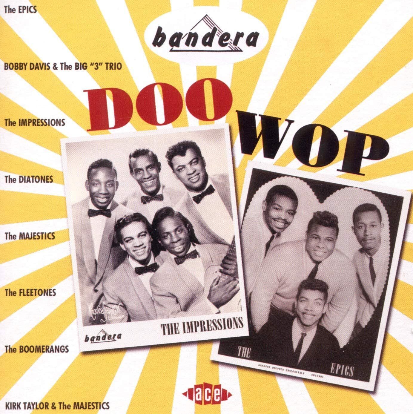 Various Artists Bandera Doo Wop (CD) Album