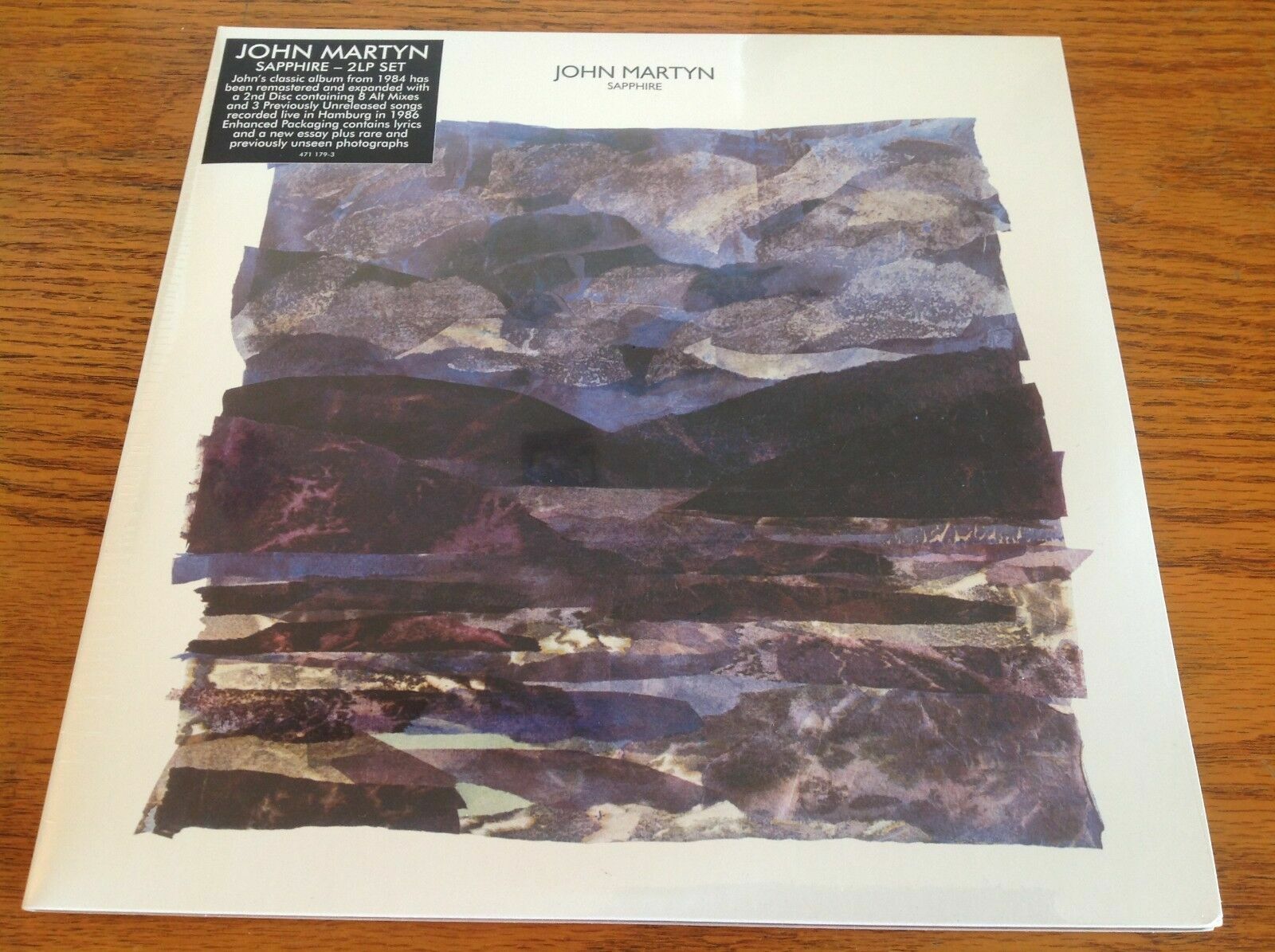 JOHN MARTYN Sapphire 180 Gr 2 LP Vinile 2015 Ristampa Rimasterizzata