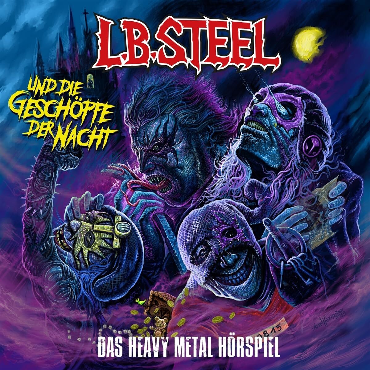 L.B. Steel - das Heavy Metal Hörspie L.B. Steel und die Geschöpfe der Nach (CD)