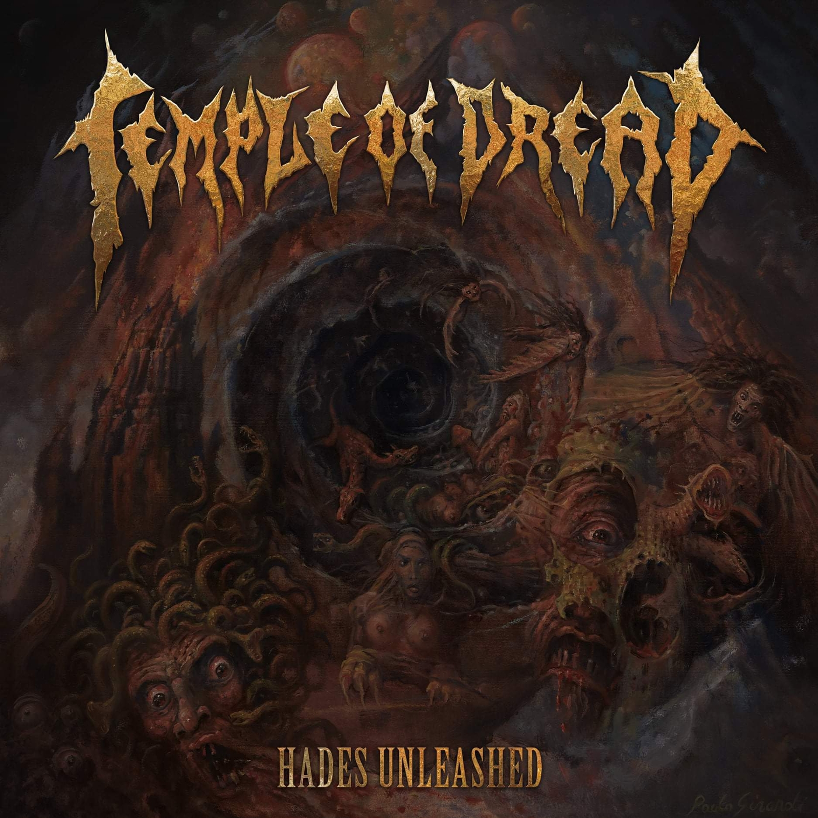 Temple of Dread Hades Unleashed (Vinyl LP) 12" Album Coloured Vinyl